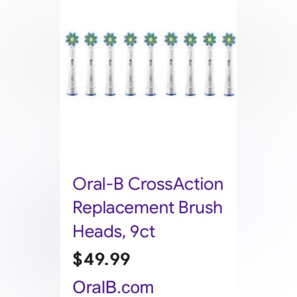 BRAUN ELECTRIC TOOTHBRUSH ONLY $25! NO CHARGER/REPLACEMENT HEADS AVAIL. ALSO $15 - Picture 5 of 6